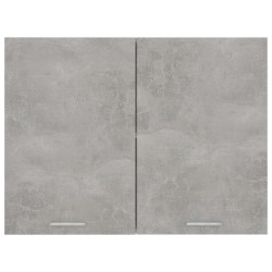 vidaXL Armadio Sospeso Grigio Cemento 80x31x60 cm in Truciolato