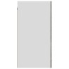 vidaXL Armadio Sospeso Grigio Cemento 80x31x60 cm in Truciolato