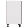 vidaXL Armadio con Cassetto Grigio Cemento 40x46x81,5 cm in Truciolato