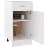 vidaXL Armadio con Cassetto Bianco 40x46x81,5 cm in Truciolato