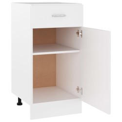 vidaXL Armadio con Cassetto Bianco 40x46x81,5 cm in Truciolato