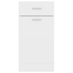 vidaXL Armadio con Cassetto Bianco 40x46x81,5 cm in Truciolato