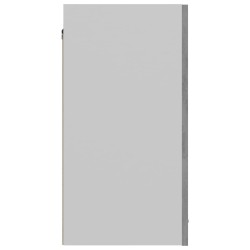 vidaXL Armadio Sospeso Grigio Cemento 60x31x60 cm in Truciolato