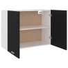 vidaXL Armadio Sospeso Nero 80x31x60 cm in Truciolato