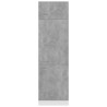 vidaXL Armadio per Frigo Grigio Cemento 60x57x207 cm in Truciolato