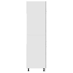 vidaXL Armadio per Frigo Grigio Cemento 60x57x207 cm in Truciolato