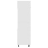 vidaXL Armadio per Frigo Grigio Cemento 60x57x207 cm in Truciolato