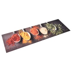 vidaXL Tappetino da Cucina Lavabile Cucchiai 60x180 cm