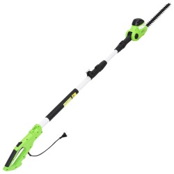 vidaXL Tagliasiepi Elettrico Telescopico 41 cm 550 W