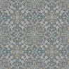 Homestyle Carta da Parati Portugese Tiles Marrone e Blu