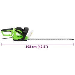 vidaXL Tagliasiepi Elettrico 61 cm 750 W