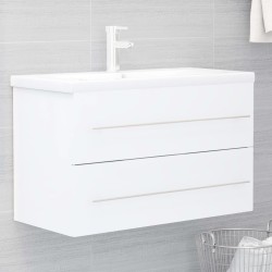 vidaXL Mobile Sottolavabo Bianco 80x38,5x48 cm in Truciolato