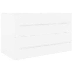 vidaXL Mobile Sottolavabo Bianco 80x38,5x48 cm in Truciolato