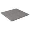 Pannelli Murali 12 pz Grigio Chiaro 30x30 cm in Tessuto 1,08 m²