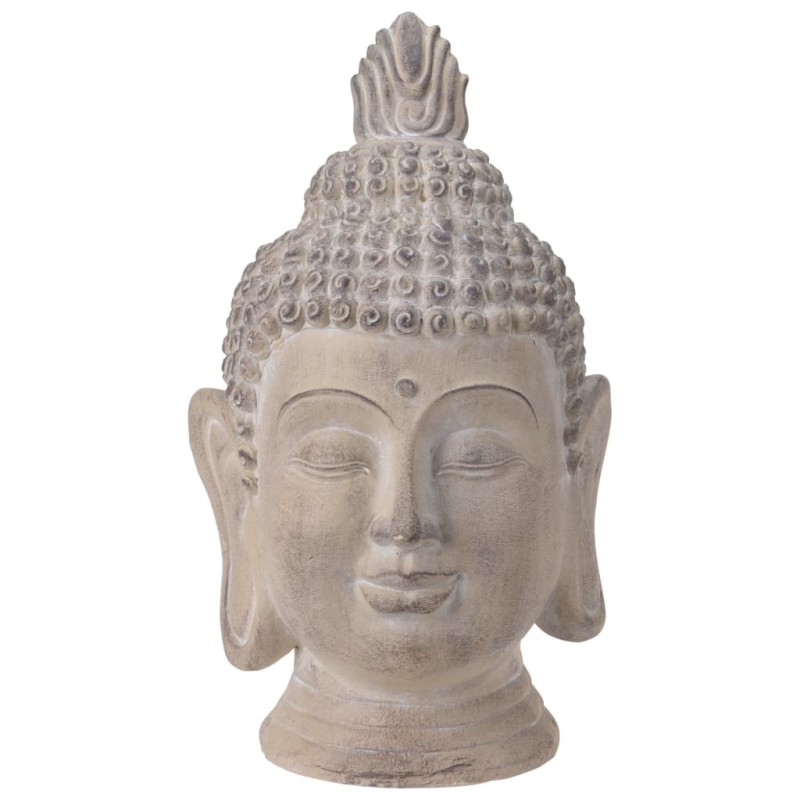 ProGarden Testa di Buddha Decorativa 31 x 29 x 53,5 cm