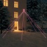 vidaXL Luci per Albero di Natale Interni Esterni 800 LED Colorate 5 m