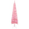 vidaXL Albero di Natale Sottile Rosa 240 cm