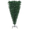 vidaXL Albero di Natale Artificiale Capovolto con Supporto Verde 150 cm PVC