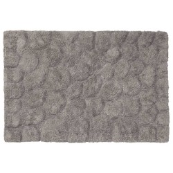 Sealskin Tappetino da Bagno Pebbles in Cotone 60x90 cm Grigio