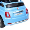 vidaXL Auto Elettrica per Bambini Fiat 500 Blu