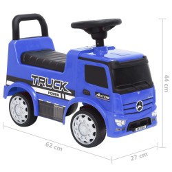 vidaXL Furgone per Bambini Mercedes-Benz Blu