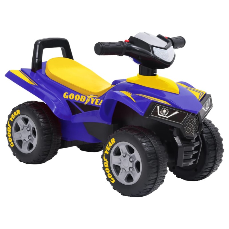 vidaXL Quad Cavalcabile per Bambini Good Year Blu