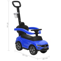 vidaXL Auto per bambini Volkswagen T-Roc Blu