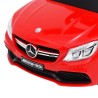 vidaXL Auto per Bambini Mercedes-Benz C63 Rossa