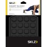 SKLZ Dischi di Bilanciamento del Core Court Slidez Grigio e Nero