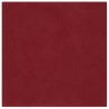 Pannelli Murali 12 pz Rosso Vino 30x30 cm Velluto 1,08 m²