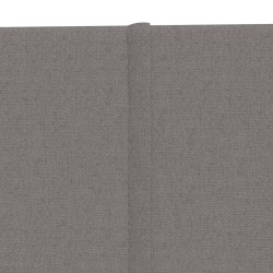 Pannelli Murali 12 pz Grigio Chiaro 90x30 cm Tessuto 3,24 m²