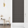 Pannelli Murali 12 pz Grigio Scuro 90x30 cm Tessuto 3,24 m²