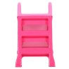 vidaXL Scivolo per Bambini Pieghevole 111 cm Rosa