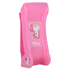 vidaXL Scivolo per Bambini Pieghevole 111 cm Rosa