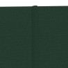 Pannelli Murali 12 pz Verde Scuro 90x30 cm in Tessuto 3,24 m²