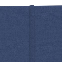 Pannelli Murali 12 pz Blu 90x30 cm in Tessuto 3,24 m²