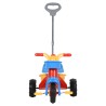 vidaXL Triciclo per Bambini con Maniglione Multicolore