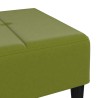 vidaXL Poggiapiedi Verde Chiaro 78x56x32 cm in Velluto