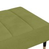 vidaXL Poggiapiedi Verde Chiaro 78x56x32 cm in Velluto