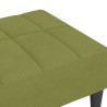 vidaXL Poggiapiedi Verde Chiaro 78x56x32 cm in Velluto