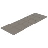 Pannelli Murali 12 pz Grigio Chiaro 90x30 cm Velluto 3,24 m²