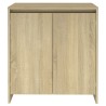 vidaXL Credenza Rovere Sonoma 70x41x75 cm in Legno ingegnerizzato