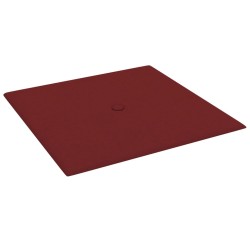 Pannelli Murali 12 pz Rosso Vino 30x30 cm in Tessuto 1,08 m²