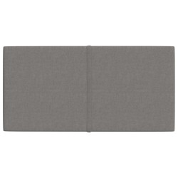 Pannelli Murali 12 pz Grigio Chiaro 60x30 cm in Tessuto 2,16 m²