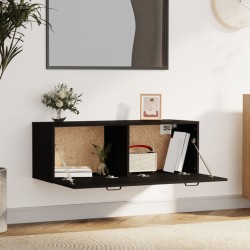 vidaXL Mobile Pensile Nero 100x36,5x35 cm Legno ingegnerizzato