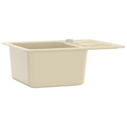    Lavello da Cucina in Granito Vasca Singola Beige