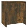 vidaXL Credenza Rovere Fumo 70x41x75 cm in Legno ingegnerizzato