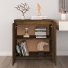 vidaXL Credenza Rovere Fumo 70x41x75 cm in Legno ingegnerizzato