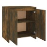 vidaXL Credenza Rovere Fumo 70x41x75 cm in Legno ingegnerizzato