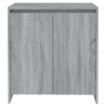 vidaXL Credenza Grigio Sonoma 70x41x75 cm in Legno ingegnerizzato